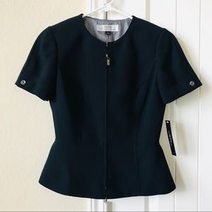 Black Office Blouse